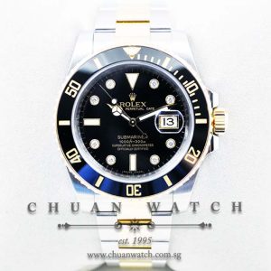 Rolex Submariner 116613LN Black Diamonds