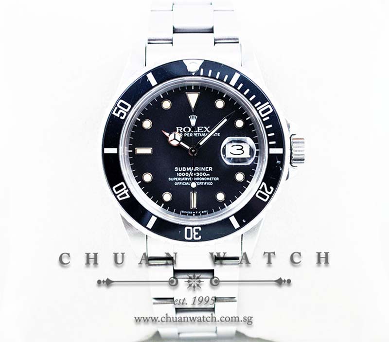 Rolex Vintage Transitional Submariner 16800 - Discontinued