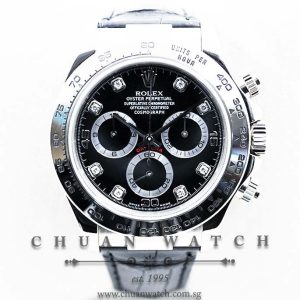 Rolex Cosmograph Daytona 116519 Black Diamonds