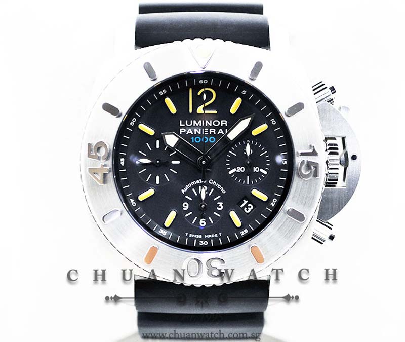 Panerai Luminor Submersible Chronograph 1000M Pam 187 G - Limited Edition of 1000 Pieces Only