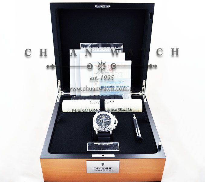 Panerai Luminor Submersible Chronograph 1000M Pam 187 G - Limited Edition of 1000 Pieces Only - Image 5