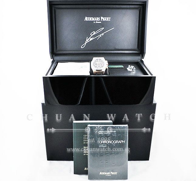 Audemars Piguet Royal Oak Chronograph Leo Messi 26325OL - Limited Edition of 400 Pieces Only - Image 5