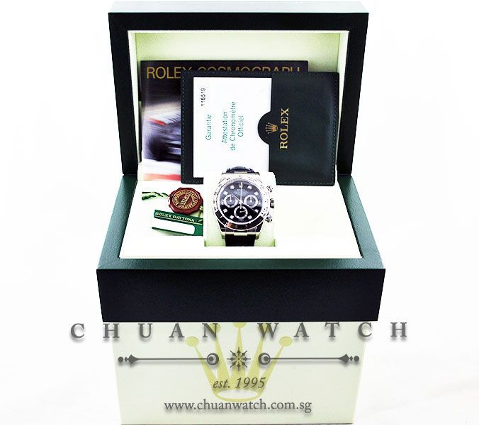Rolex Cosmograph Daytona 116519 Black Diamonds - Image 5