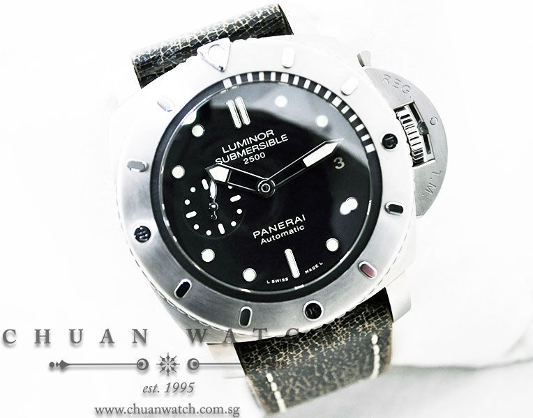 Panerai Luminor Submersible 3-Days 2500M Pam 364 P - Limited Edition of 1000 Pieces Only - Image 3