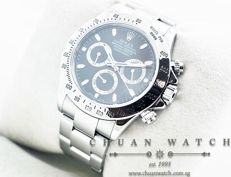 Rolex Cosmograph Daytona 116520 Black - Image 2