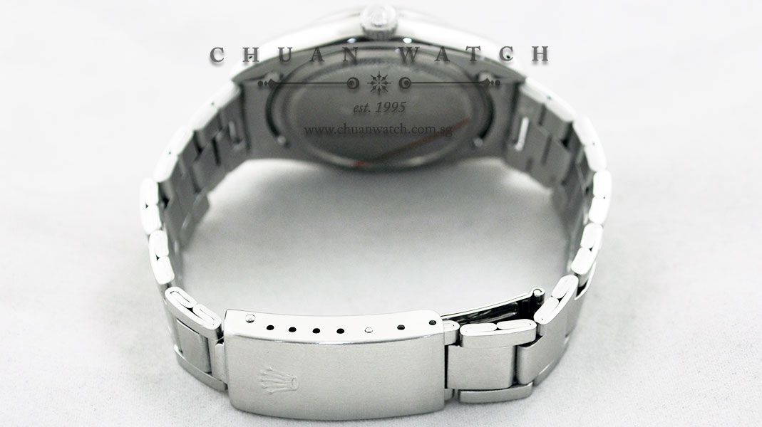 Rolex Oysterdate Precision 6694 Black Pointed Baton - Discontinued - Image 4
