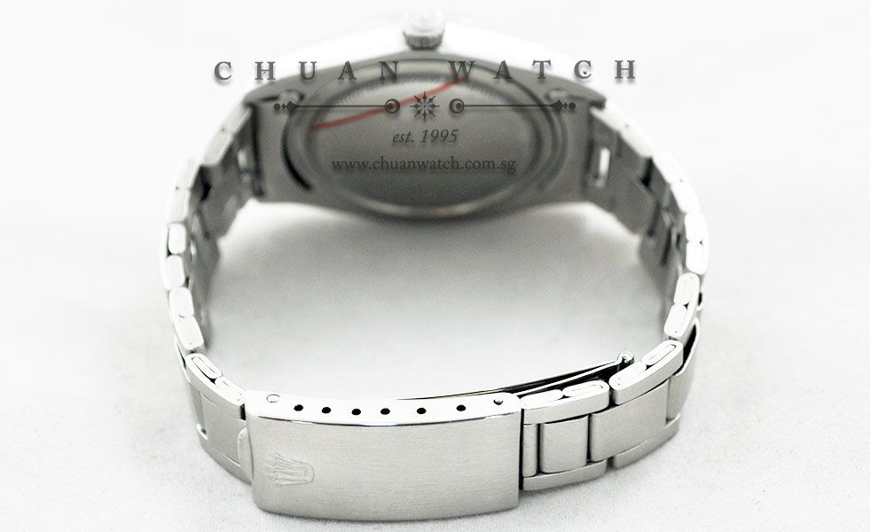 Rolex Oysterdate Precision 6694 Champagne Rhodium Baton - Discontinued - Image 4