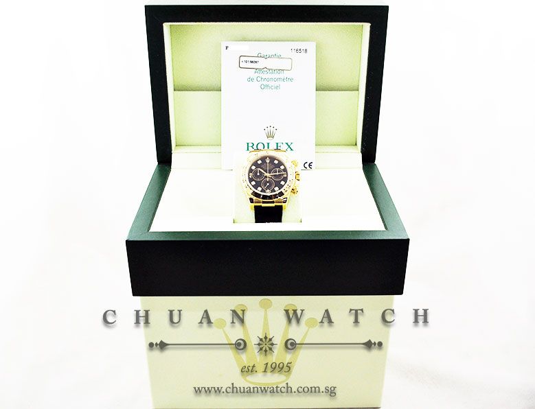 Rolex Cosmograph Daytona 116518 Black Diamonds - Image 5