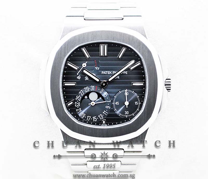 Patek Philippe Nautilus Moon-Phase Power-Reserve 5712/1A-001