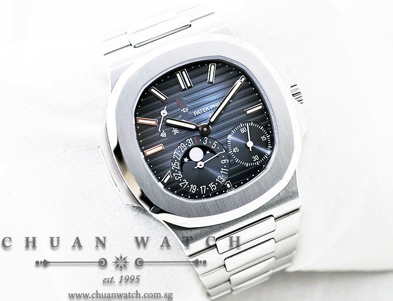 Patek Philippe Nautilus Moon-Phase Power-Reserve 5712/1A-001 - Image 3