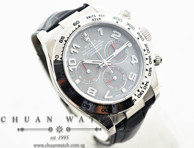 Rolex Cosmograph Daytona 116519 Grey Slate Arabic - Image 3