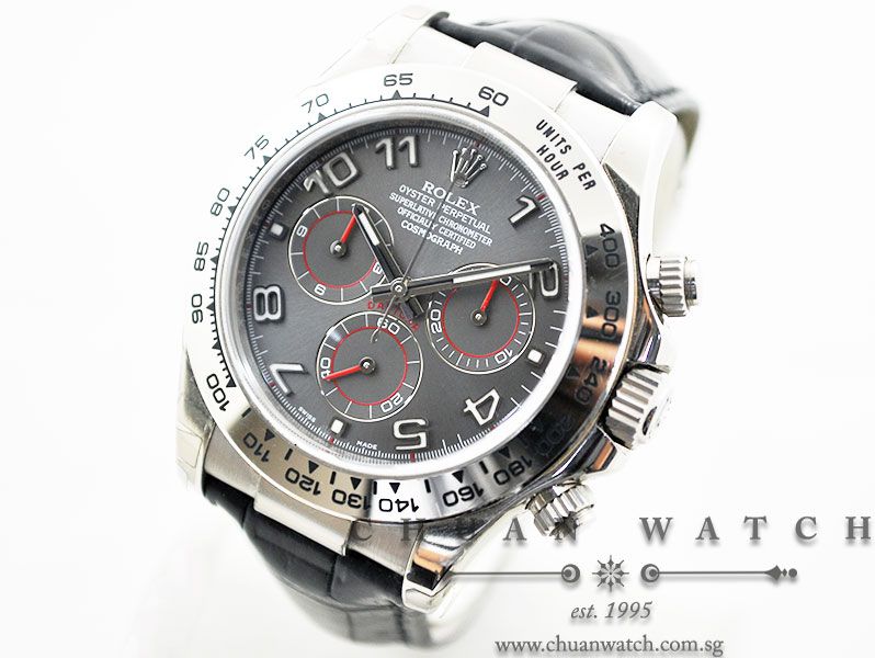 Rolex Cosmograph Daytona 116519 Grey Slate Arabic - Image 2