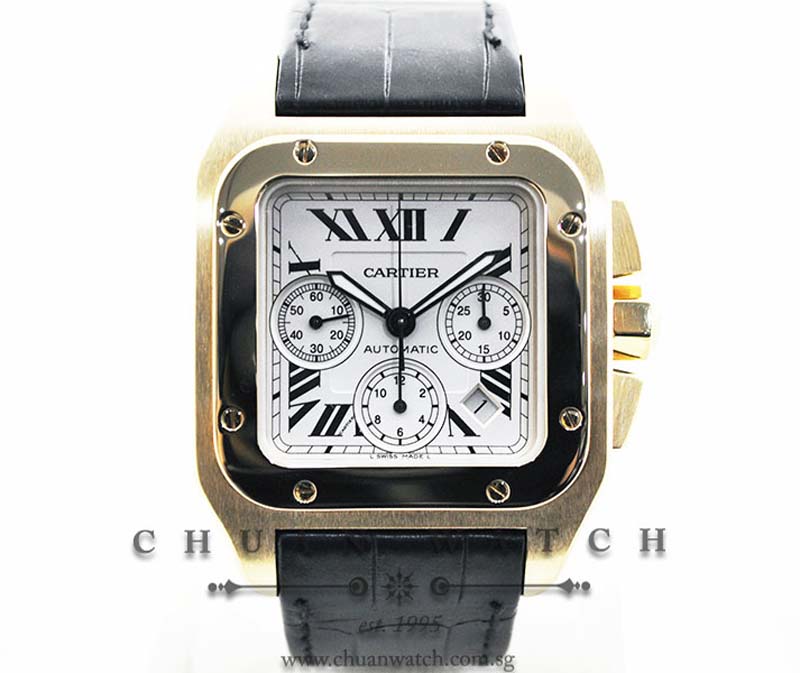Cartier Santos 100 XL Chronograph W20096Y1 - Discontinued