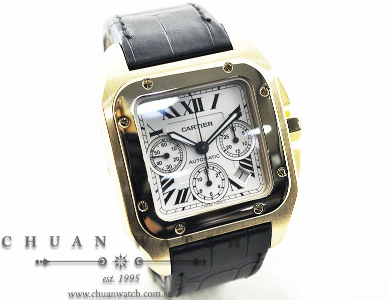 Cartier Santos 100 XL Chronograph W20096Y1 - Discontinued - Image 3