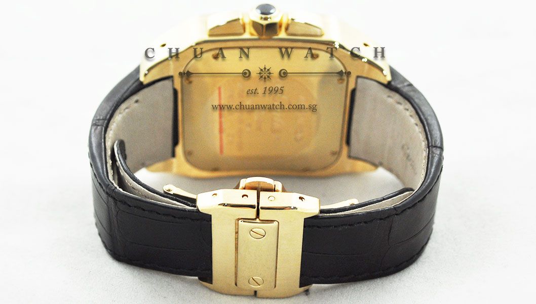 Cartier Santos 100 XL Chronograph W20096Y1 - Discontinued - Image 4