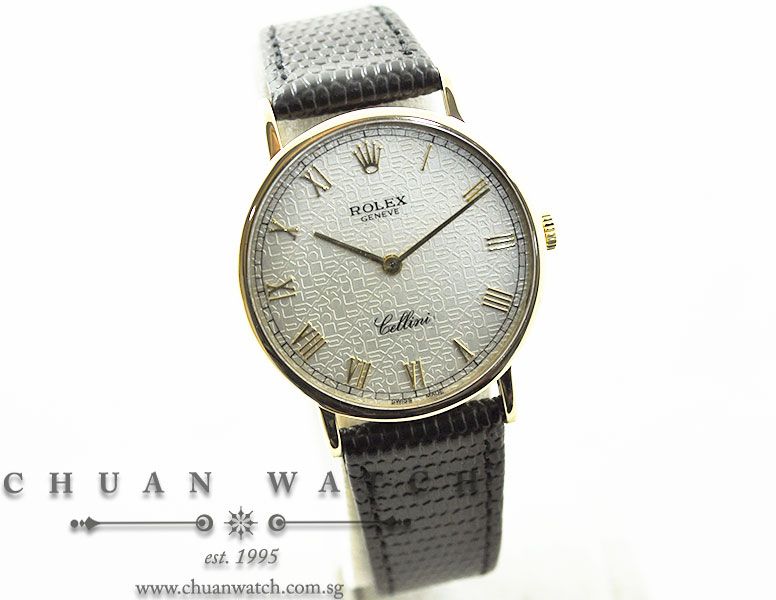 Rolex Cellini 32mm 5112/8 Silver Jubilee Roman - Discontinued - Image 3