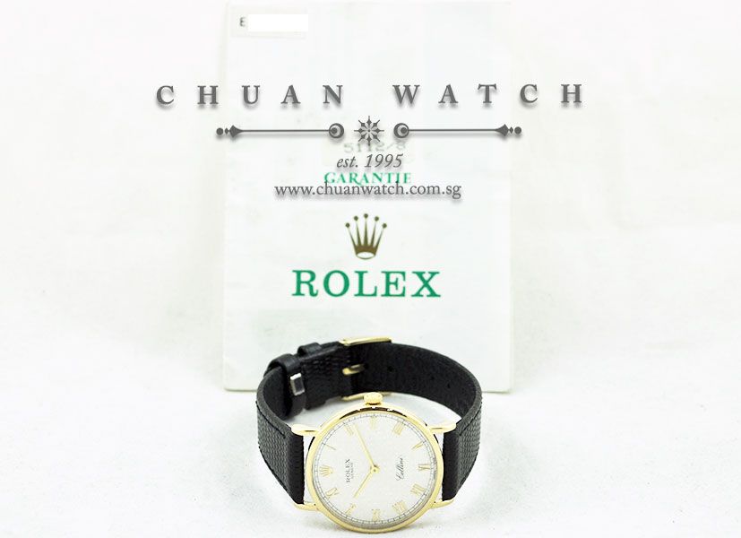 Rolex Cellini 32mm 5112/8 Silver Jubilee Roman - Discontinued - Image 5