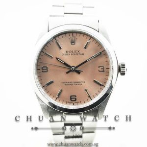 Rolex Vintage Oyster Perpetual 34mm 1002 Pink Rhodium 3.6.9 - Discontinued