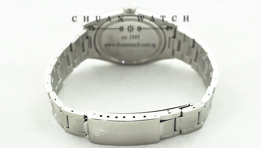 Rolex Vintage Oyster Precision 34mm 6426 Silver Rhodium Baton - Discontinued - Image 4