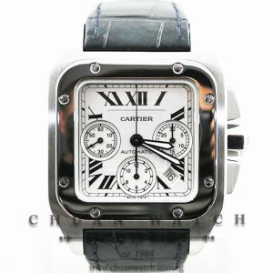 Cartier Santos 100 XL Chronograph W20090X8 - Discontinued