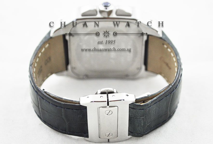 Cartier Santos 100 XL Chronograph W20090X8 - Discontinued - Image 4