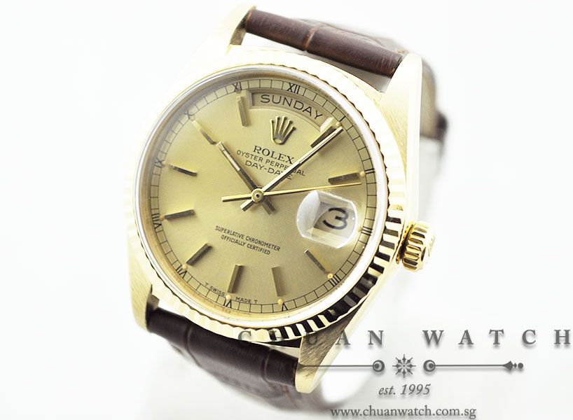 Rolex Vintage Day-Date President 36mm 18038 - Discontinued - Image 2