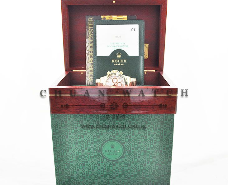 Rolex Cosmograph Zenith Daytona 16528 White Diamonds - Discontinued - Image 5