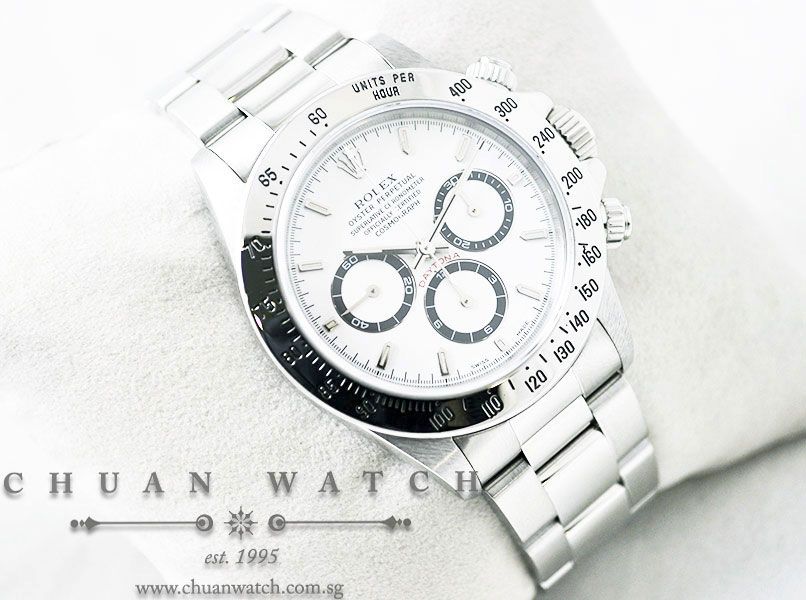 Rolex Cosmograph Daytona 16520 White Baton - Discontinued - Image 3