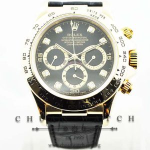Rolex Cosmograph Zenith Daytona 16518 Black Diamonds - Discontinued