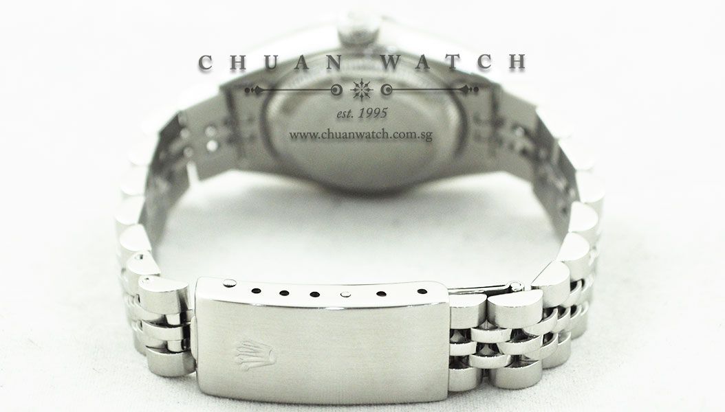 Rolex Ladies DateJust 26mm 69240 Blue Rhodium Baton - Discontinued - Image 4