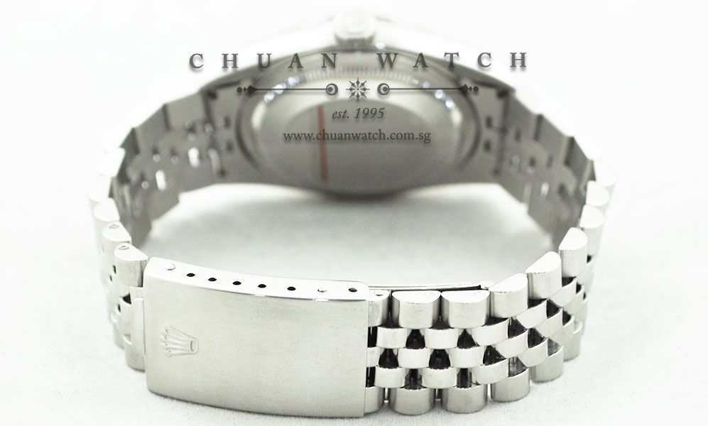 Rolex Gents DateJust 36mm 16234 Salmon Rhodium Roman - Discontinued - Image 4
