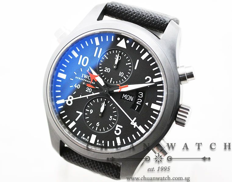 IWC Pilots Double Chronograph Top Gun IW379901 - Image 2