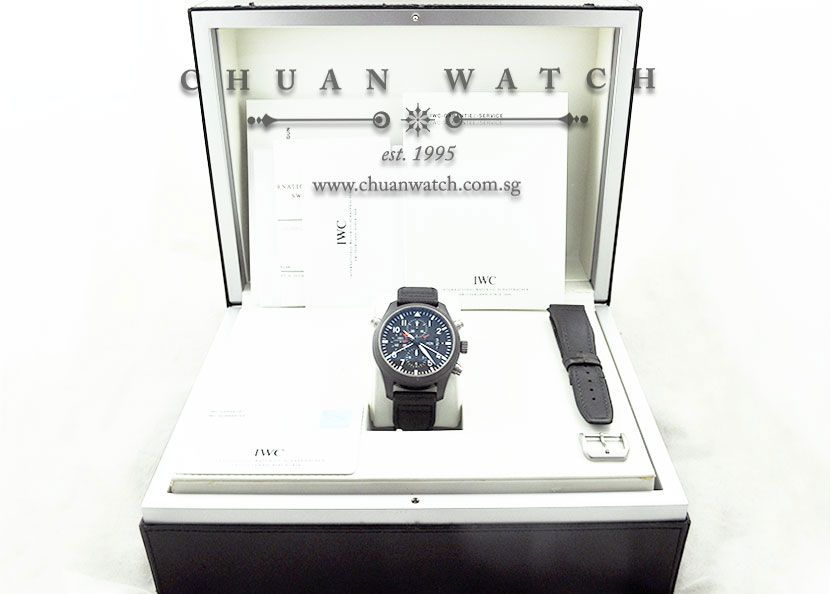 IWC Pilots Double Chronograph Top Gun IW379901 - Image 5