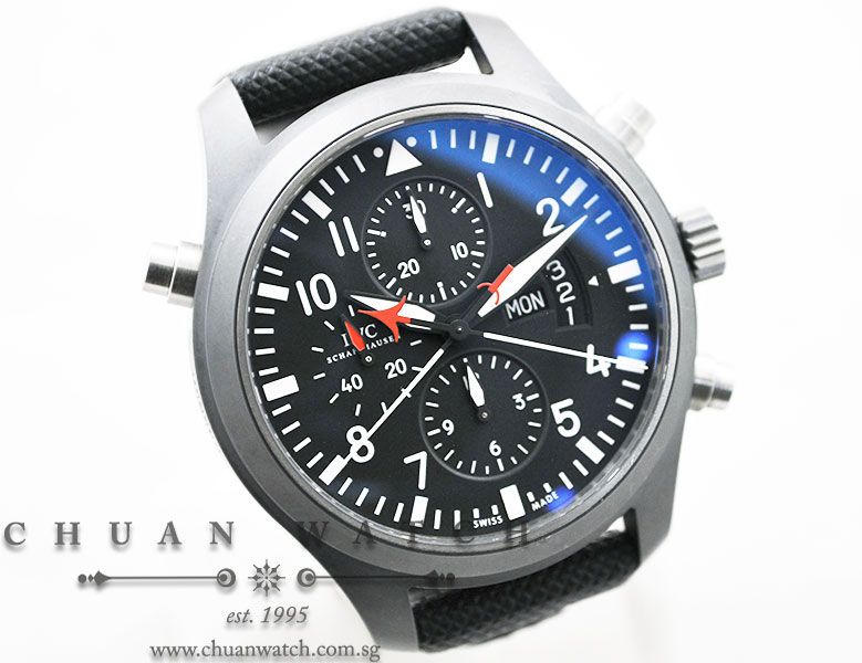 IWC Pilots Double Chronograph Top Gun IW379901 - Image 3