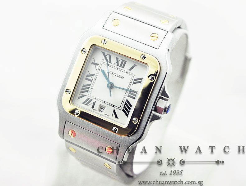 Cartier Gents Santos Quartz W20011C4 - Image 2