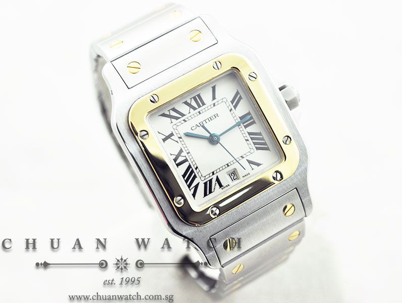 Cartier Gents Santos Quartz W20011C4 - Image 3