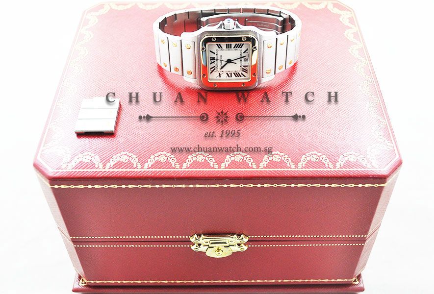 Cartier Gents Santos Quartz W20011C4 - Image 5