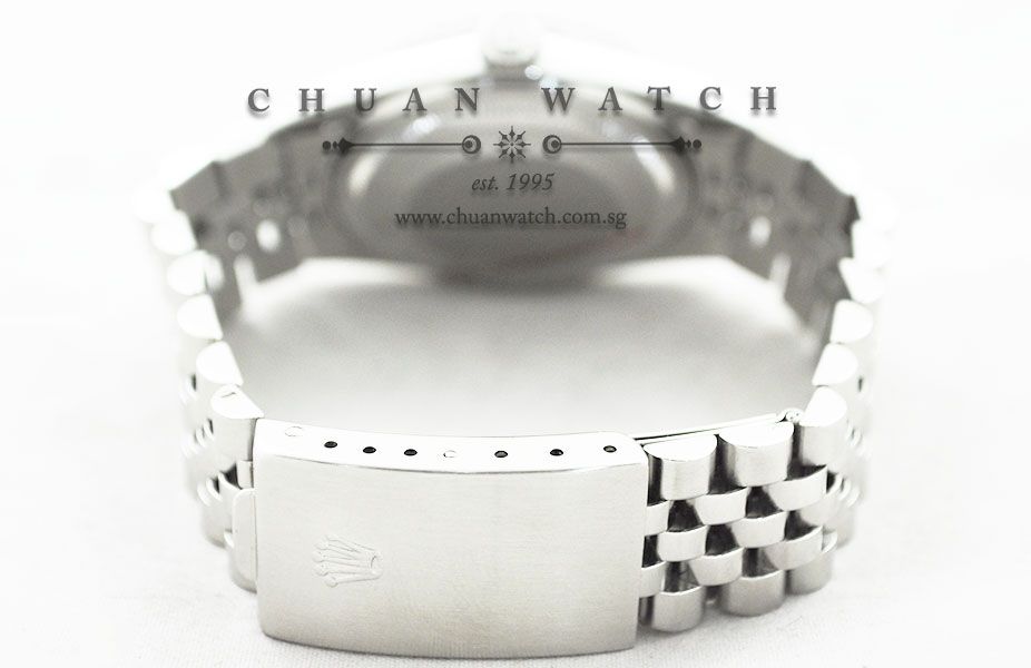 Rolex Vintage Gents DateJust 36mm 16014 Silver Textured Baton - Discontinued - Image 4