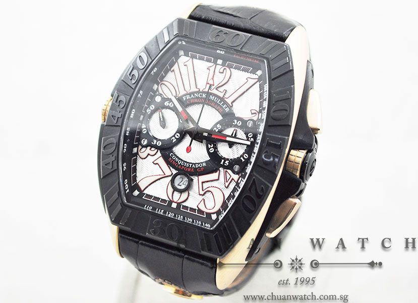 Franck Muller Conquistador Grand Prix Chronograph Singapore GP 9900 CC GP - Limited Edition of 80 Pieces Only - Image 2