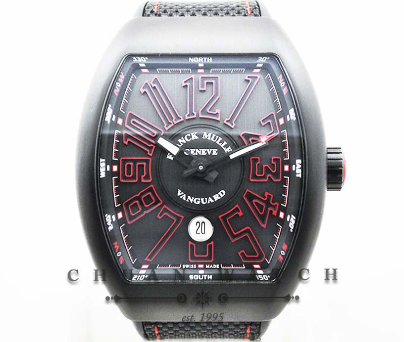 Franck Muller Vanguard PVD-Titanium V 45 SC DT TT NR BR ER