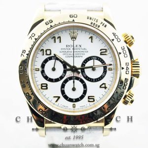 Rolex Cosmograph Zenith Daytona 16518 White Arabic Inverted 6 - Discontinued