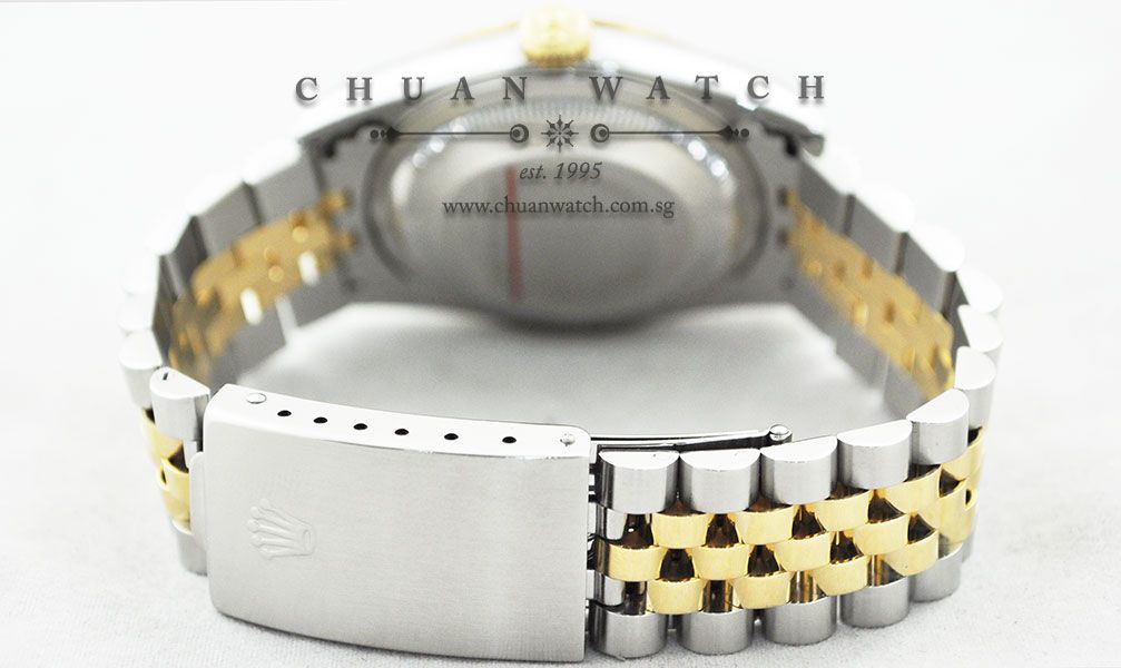 Rolex Gents DateJust 36mm 16233 Silver Rhodium Arabic - Discontinued - Image 4