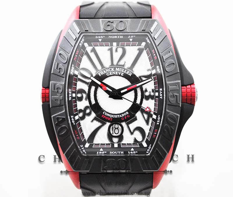 Franck Muller Conquistador Grand Prix Red Ergal 8900 SC DT GPG