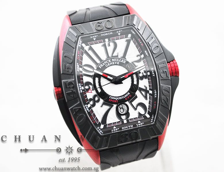 Franck Muller Conquistador Grand Prix Red Ergal 8900 SC DT GPG - Image 3