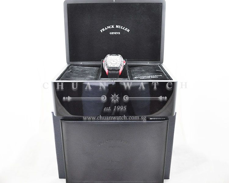 Franck Muller Conquistador Grand Prix Red Ergal 8900 SC DT GPG - Image 5