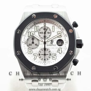 Audemars Piguet Royal Oak Offshore Rubber Clad White 25940SK - Discontinued
