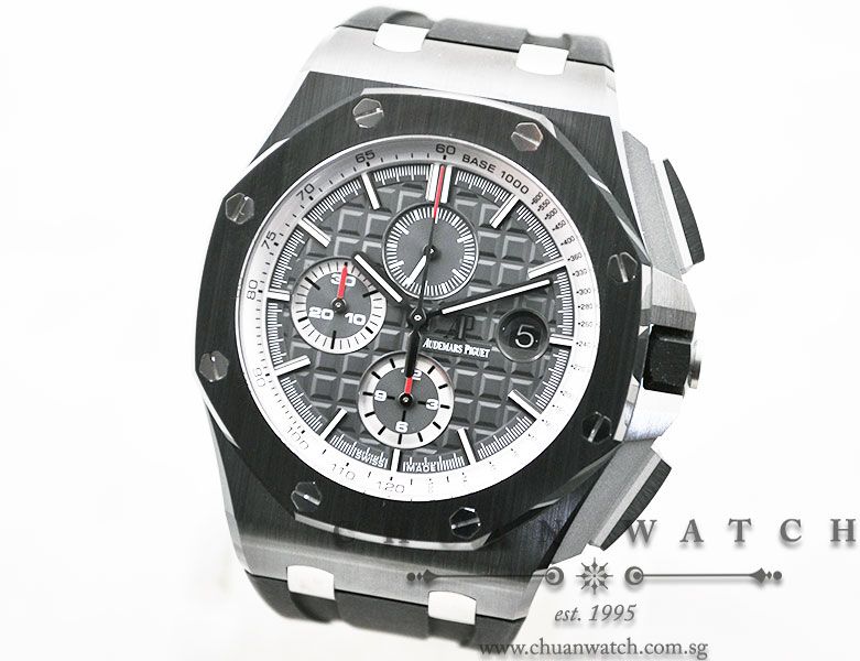 Audemars Piguet Royal Oak Offshore Novelty Ceramic 44mm Anthracite Grey 26405CE - Discontinued - Image 2