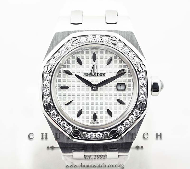 Audemars Piguet Lady Royal Oak Quartz 33mm 67621ST White - Discontinued