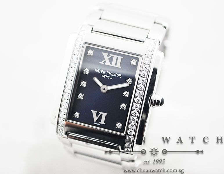 Patek Philippe Twenty-4 4910/10A-012 Blue Rhodium - Image 2
