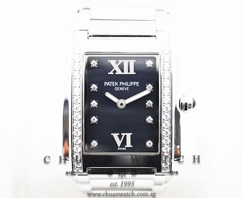 Patek Philippe Twenty-4 4910/10A-012 Blue Rhodium